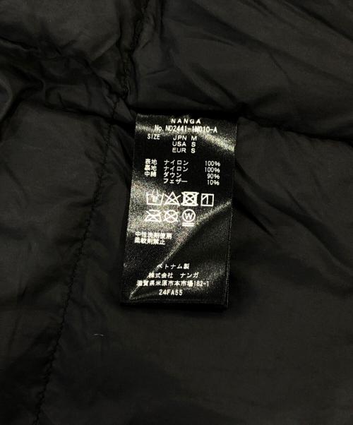 NANGA（ナンガ）NANGA (ナンガ) AURORA TEX STAND COLLAR DOWN VEST インディゴ サイズ:SIZE Mの古着・服飾アイテム