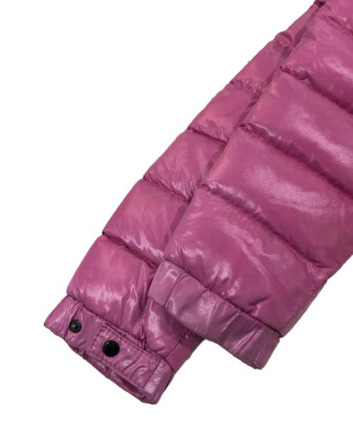 MONCLER（モンクレール）MONCLER (モンクレール) ダウンジャケット ピンク サイズ:SIZE 0の古着・服飾アイテム