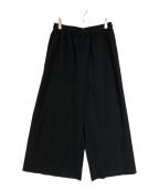 me ISSEY MIYAKEミーイッセイ ミヤケ）の古着「プリーツパンツ」｜ブラック