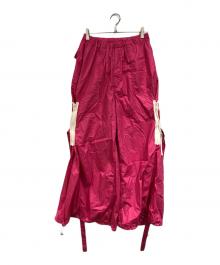 maturely×BEAMS BOY（マチュアリー×ビームスボーイ）の古着「Baloon Bondage Pants」｜ピンク
