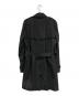 BURBERRY (バーバリー) The Kensington Medium トレンチコート ブラック サイズ:SIZE 46：45000円