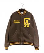 STANDARD CALIFORNIAスタンダードカリフォルニア）の古着「SD Varsity Jacket」｜ブラウン