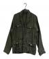 Finamore（フィナモレ）の古着「サファリシャツジャケット」｜グリーン