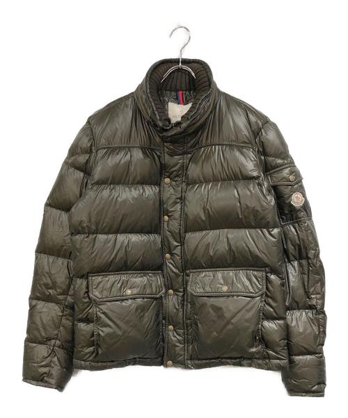 MONCLER（モンクレール）MONCLER (モンクレール) ダウンジャケット カーキ サイズ:SIZE 5の古着・服飾アイテム