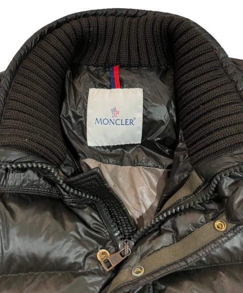 MONCLER（モンクレール）MONCLER (モンクレール) ダウンジャケット カーキ サイズ:SIZE 5の古着・服飾アイテム