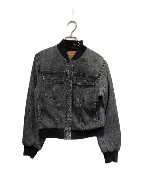 DIESEL（ディーゼル）DIESEL (ディーゼル) ボンバージャケット グレー サイズ:SIZE 36の古着・服飾アイテム