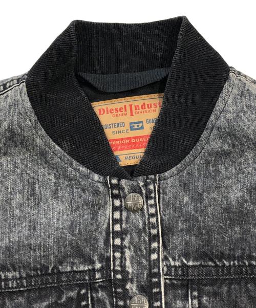 DIESEL（ディーゼル）DIESEL (ディーゼル) ボンバージャケット グレー サイズ:SIZE 36の古着・服飾アイテム