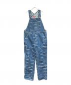 SUPREMEシュプリーム）の古着「Logo Denim Overalls」｜ブルー