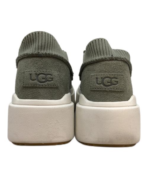 UGG（アグ）UGG (アグ) プラットフォームスニーカー グリーン サイズ:SIZE 22.5㎝の古着・服飾アイテム