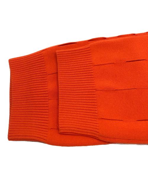 BOSS（ボス）BOSS (ボス) クルーネックニット オレンジ サイズ:SIZE Mの古着・服飾アイテム