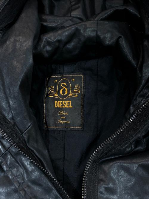 DIESEL（ディーゼル）DIESEL (ディーゼル) 中綿コート ブラック サイズ:SIZE Sの古着・服飾アイテム