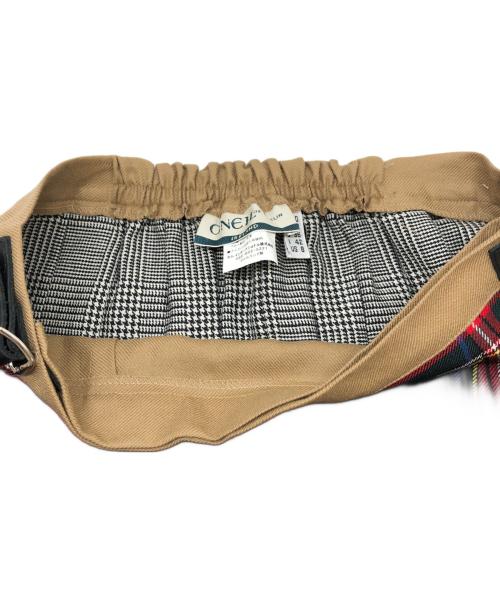 O'NEIL OF DUBLIN（オニールオブダブリン）O'NEIL OF DUBLIN (オニールオブダブリン) 3カラーコンビキルトスカート マルチカラー サイズ:SIZE 38の古着・服飾アイテム