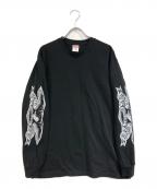 SUPREME×ANTIHEROシュプリーム×アンタイヒーロー）の古着「Eagle L/S Tee」｜ブラック