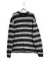 Supreme（シュプリーム）の古着「Stripe Pocket L/S Top」｜ブラック