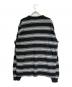 Supreme (シュプリーム) Stripe Pocket L/S Top ブラック サイズ:M：14000円