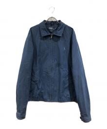POLO RALPH LAUREN（ポロ・ラルフローレン）の古着「キャンバススイングトップジャケット」｜ネイビー