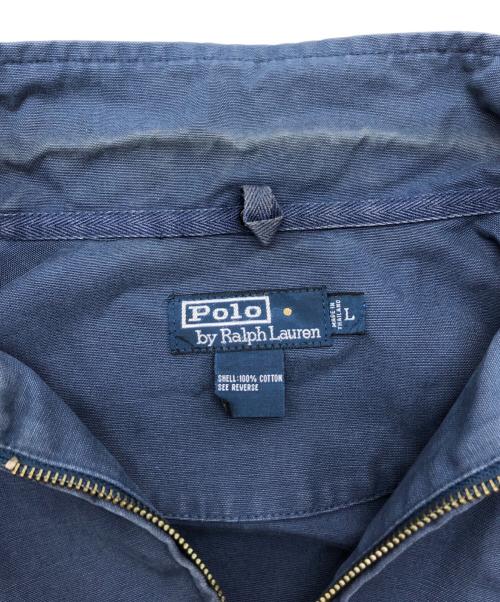 POLO RALPH LAUREN（ポロ・ラルフローレン）POLO RALPH LAUREN (ポロ・ラルフローレン) キャンバススイングトップジャケット ネイビー サイズ:Lの古着・服飾アイテム