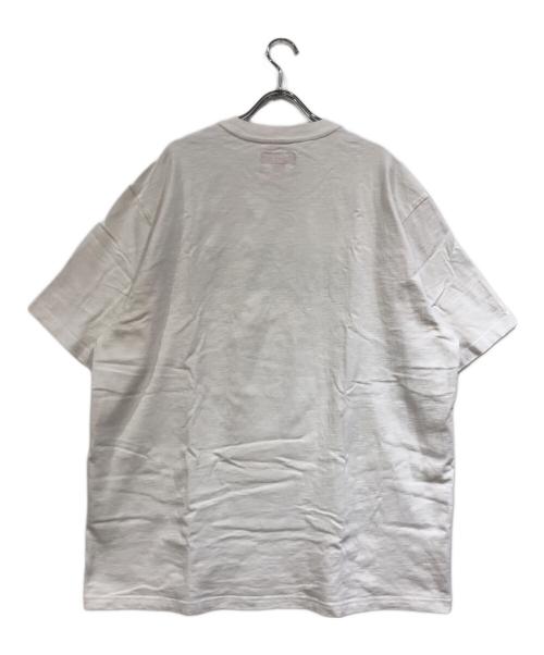 SUPREME（シュプリーム）SUPREME (シュプリーム) Satin Applique s/s Top ホワイト サイズ:XLの古着・服飾アイテム