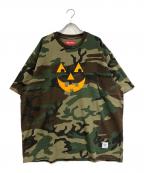 SUPREMEシュプリーム）の古着「Pumpkin S/S Top Woodland Camo」｜グリーン
