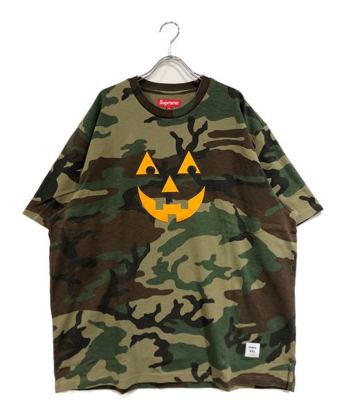 SUPREME（シュプリーム）SUPREME (シュプリーム) Pumpkin S/S Top Woodland Camo グリーン サイズ:XXLの古着・服飾アイテム