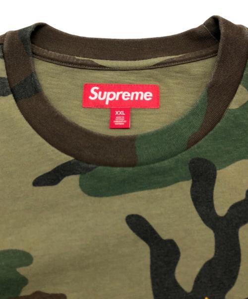 SUPREME（シュプリーム）SUPREME (シュプリーム) Pumpkin S/S Top Woodland Camo グリーン サイズ:XXLの古着・服飾アイテム