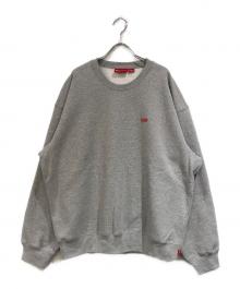 SUPREME（シュプリーム）の古着「Small Box Logo Crewneck」｜グレー