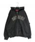Supreme（シュプリーム）の古着「Zip Up Hooded Sweatshirt」｜ブラック