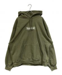 SUPREME（シュプリーム）の古着「Box Logo Hooded Sweatshirt」｜グリーン