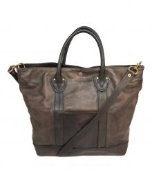 vasco（ヴァスコ）の古着「LEATHER BOAT TOTE BAG」｜ブラウン