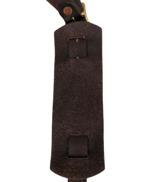 vasco（ヴァスコ）VASCO (ヴァスコ) LEATHER BOAT TOTE BAG ブラウンの古着・服飾アイテム
