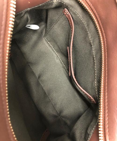 Hoaw（ハァウ）Hoaw (ハァウ) ミニボストンバッグ ブラウンの古着・服飾アイテム