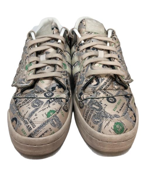 adidas（アディダス）adidas (アディダス) JEREMY SCOTT (ジェレミー スコット) ローカットスニーカー ベージュ サイズ:29.5㎝の古着・服飾アイテム