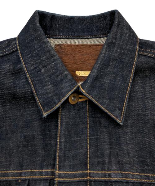 CALEE（キャリー）CALEE (キャリー) デニムジャケット インディゴ サイズ:Mの古着・服飾アイテム