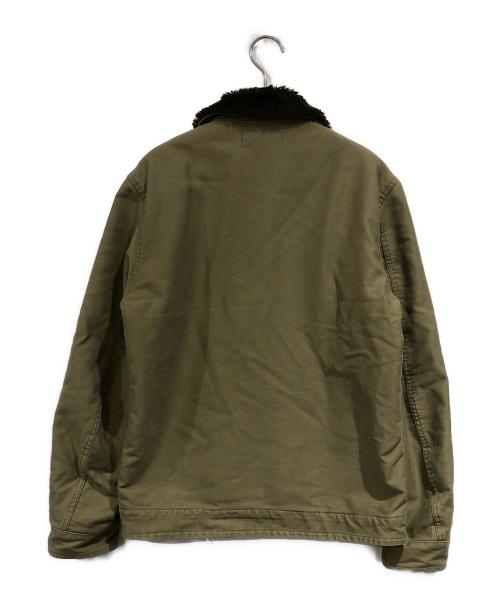 WACKO MARIA（ワコマリア）WACKO MARIA (ワコマリア) N-1 デッキジャケット グリーン サイズ:SIZE Lの古着・服飾アイテム