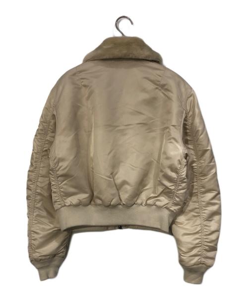 ALPHA（アルファ）ALPHA (アルファ) B-15 ミリタリーブルゾン ベージュ サイズ:SIZE Sの古着・服飾アイテム