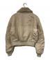 ALPHA (アルファ) B-15 ミリタリーブルゾン ベージュ サイズ:SIZE S：12000円