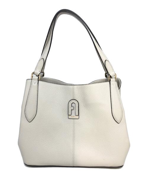 FURLA（フルラ）FURLA (フルラ) DAFNE S HOBO ベージュの古着・服飾アイテム