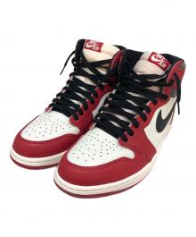 NIKE（ナイキ）の古着「ハイカットスニーカー」｜レッド×ホワイト