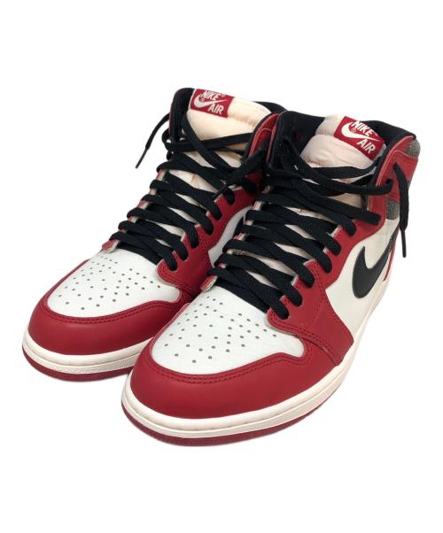 NIKE（ナイキ）NIKE (ナイキ) ハイカットスニーカー レッド×ホワイト サイズ:SIZE 28.5cmの古着・服飾アイテム