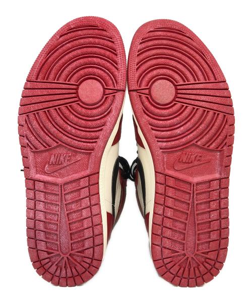 NIKE（ナイキ）NIKE (ナイキ) ハイカットスニーカー レッド×ホワイト サイズ:SIZE 28.5cmの古着・服飾アイテム