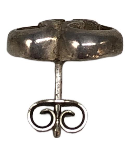 GUCCI（グッチ）GUCCI (グッチ) インターロッキングGハートピアス シルバーの古着・服飾アイテム