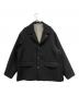 TOMORROW LAND（トゥモローランド）の古着「ポリエステルアンムンゼン 3Bジャケット」｜ブラック