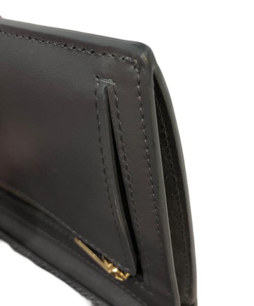 CELINE（セリーヌ）CELINE (セリーヌ) ストラップウォレット グレー×ピンクの古着・服飾アイテム