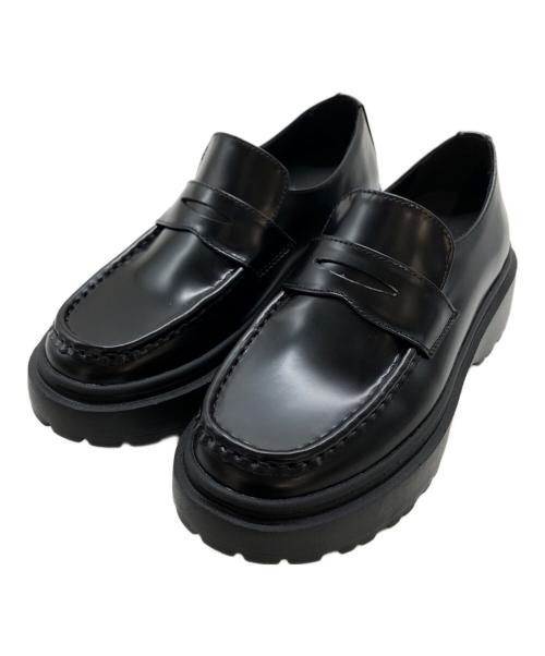 FILLIN（フィルイン）FILLIN (フィルイン) UNOS LOAFER ブラック サイズ:SIZE 23㎝の古着・服飾アイテム