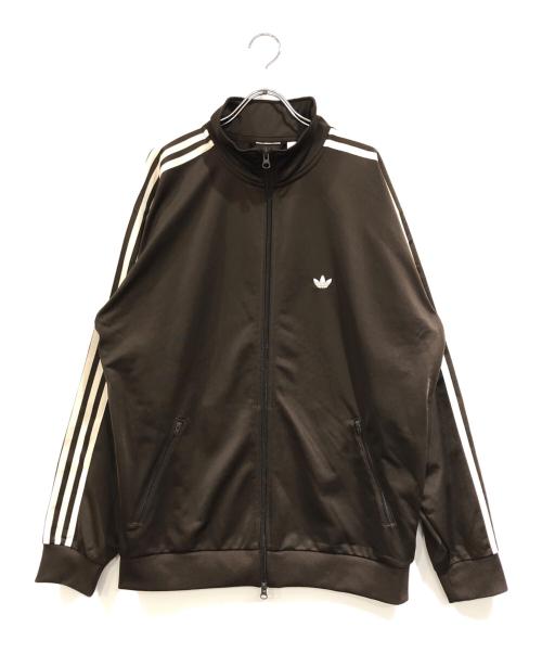 adidas（アディダス）adidas (アディダス) ベッケンバウアートラックジャケット ブラウン サイズ:SIZE Mの古着・服飾アイテム