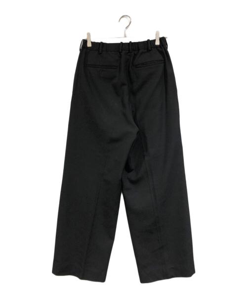 MARKAWARE（マーカウェア）MARKAWARE (マーカウェア) DOUBLE PLEATED TROUSERS ブラック サイズ:SIZE 2の古着・服飾アイテム
