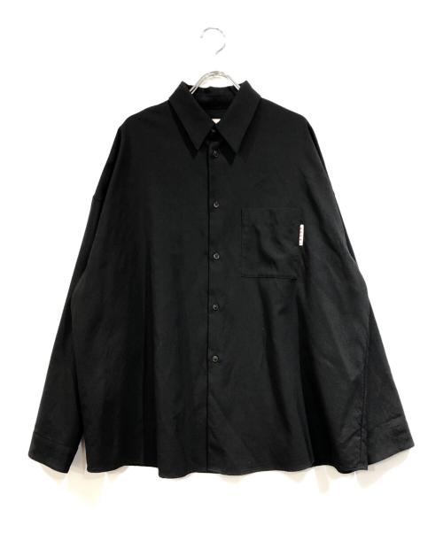 MARNI（マルニ）MARNI (マルニ) トロピカルウールシャツ ブラック サイズ:SIZE 48の古着・服飾アイテム