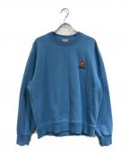 KENZOケンゾー）の古着「Flower Logo Sweat」｜ブルー