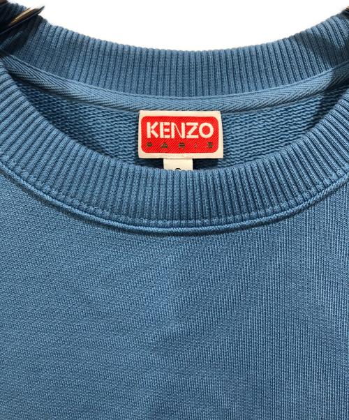 KENZO（ケンゾー）KENZO (ケンゾー) Flower Logo Sweat ブルー サイズ:SIZE Sの古着・服飾アイテム