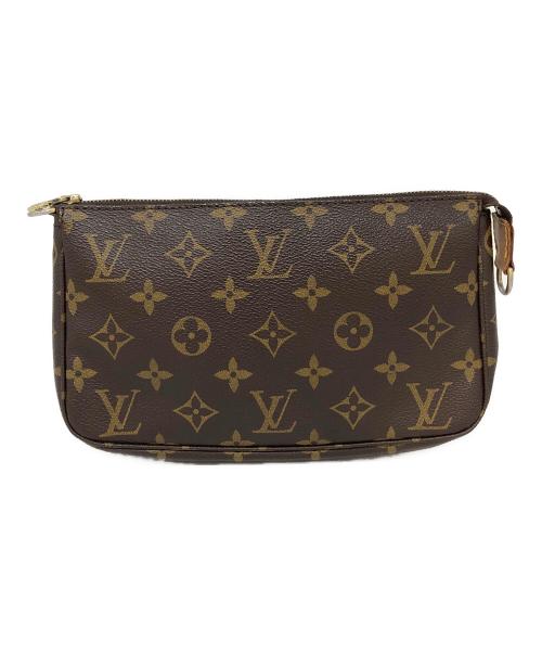 LOUIS VUITTON（ルイ ヴィトン）LOUIS VUITTON (ルイ ヴィトン) ポーチ ブラウンの古着・服飾アイテム